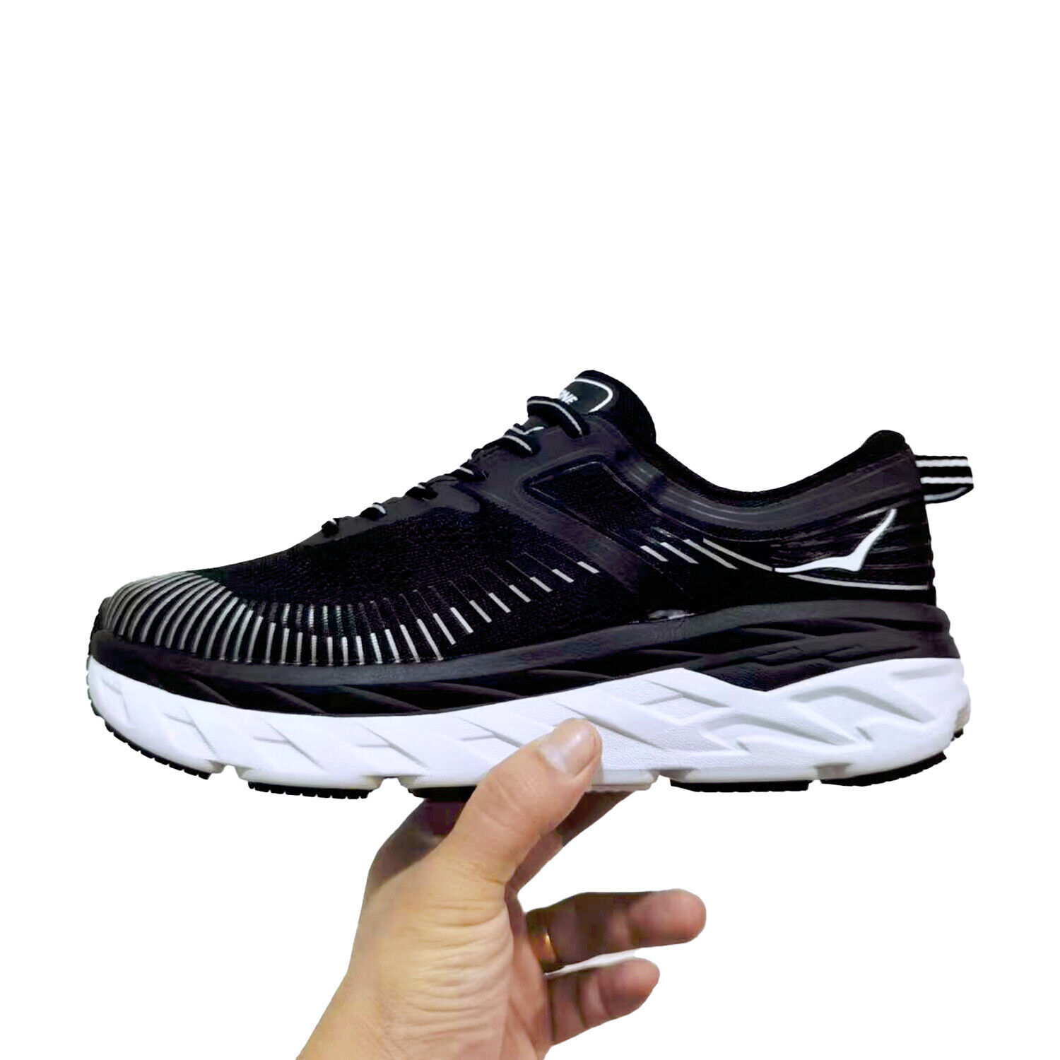Hoka One One Bondi 7 Men's Running Shoes Sneakers Athletic GYM Sport Trainer Man - Görsel 3