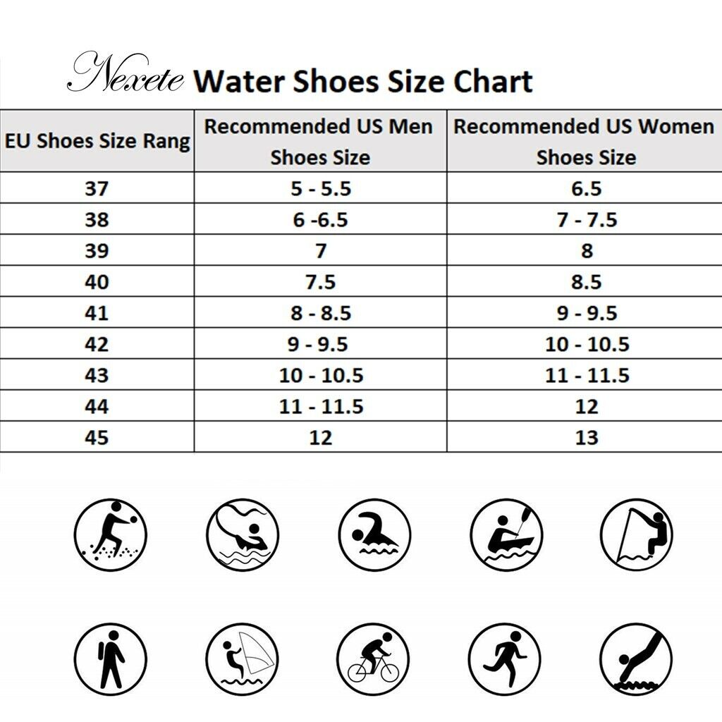 Water Shoes Quick Dry Barefoot for Swim Diving Surf Aqua Sport Beach Vacation - Görsel 12