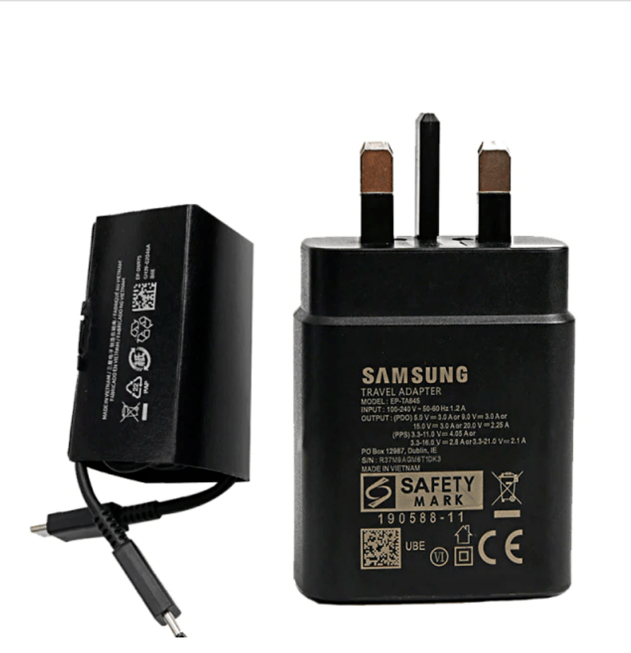 Genuine 45W Super Fast Charger Plug Cable For Samsung Galaxy S23 Ultra S23+ Lot - Görsel 3