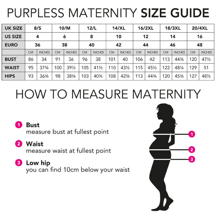 Maternity Cocktail Dress V-Neck Pregnancy Clothing Wear Size 8 10 12 14 5416 - Görsel 2