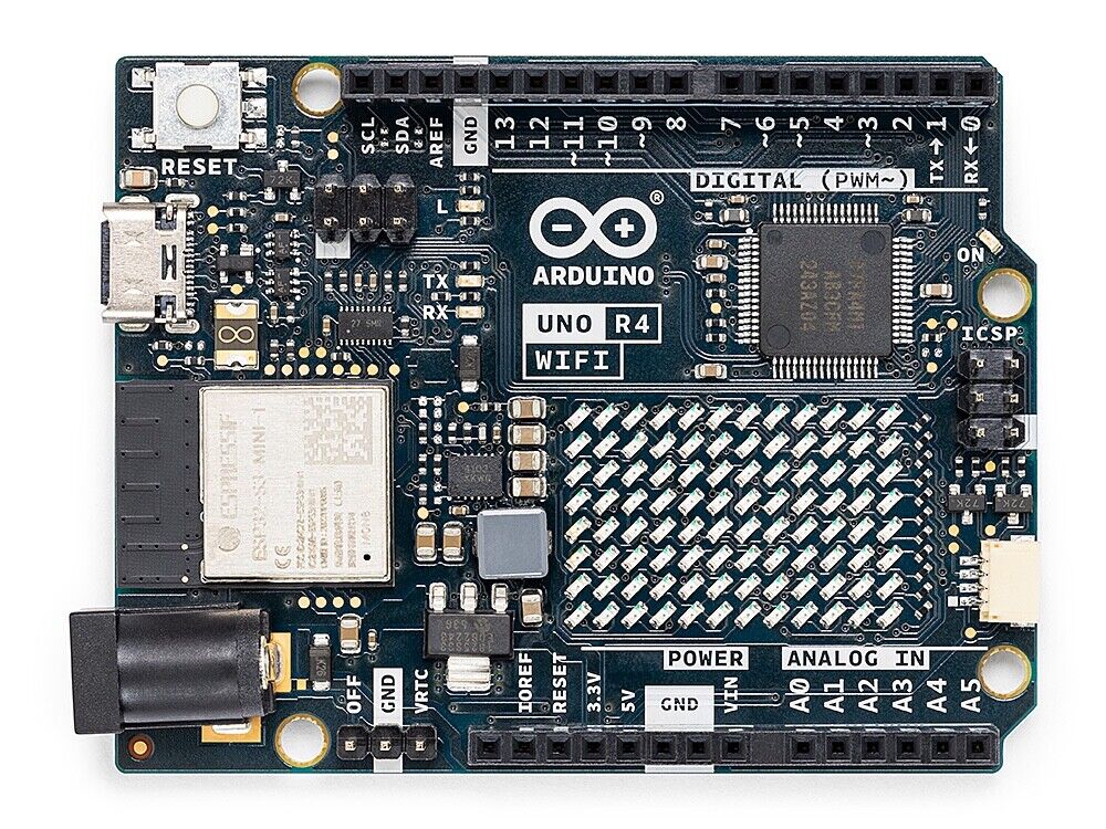 Arduino UNO R4 WiFi, RA4M1 + ESP32 Entwicklungsboard Development Board, ABX00087 - Görsel 2