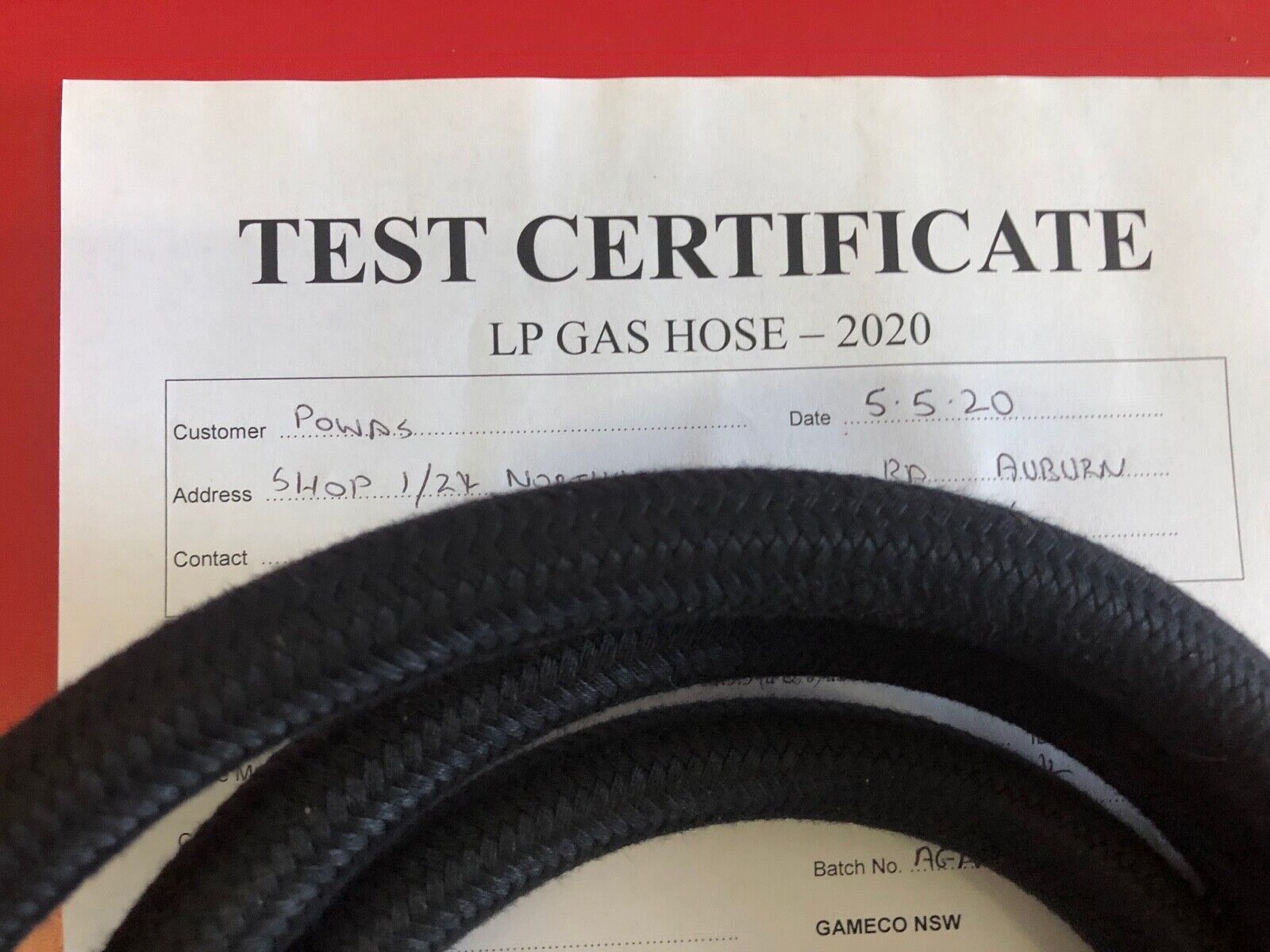 Forklift Propane LPG Tank Cylinder Hose 34" Gas Propane Rego Connector Female - Görsel 7