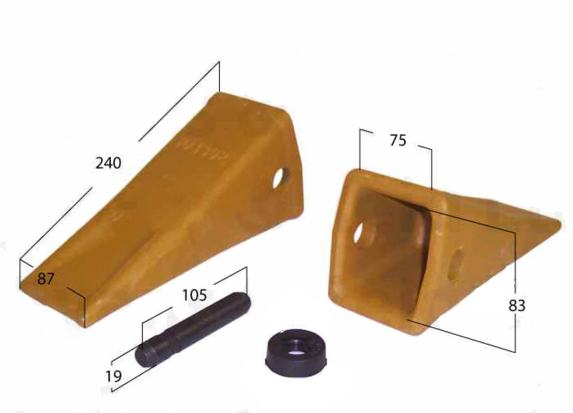 CAT 225 BUCKET TEETH