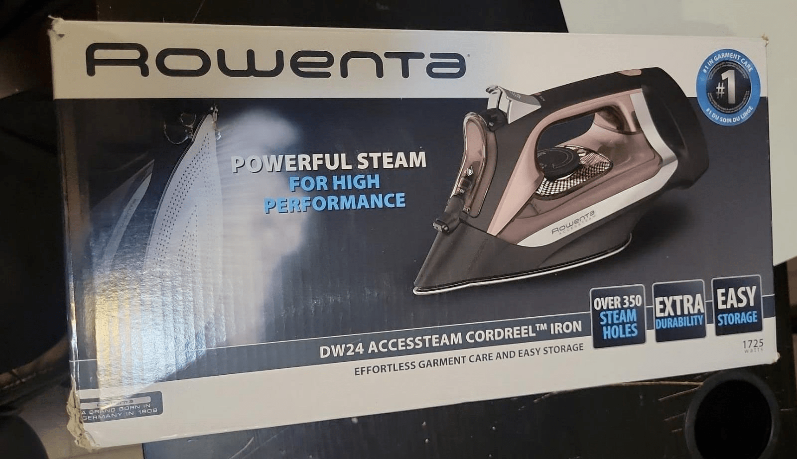 Rowenta DW5280U1 Professional 1725-Watts Steam Iron - Blue - Görsel 1