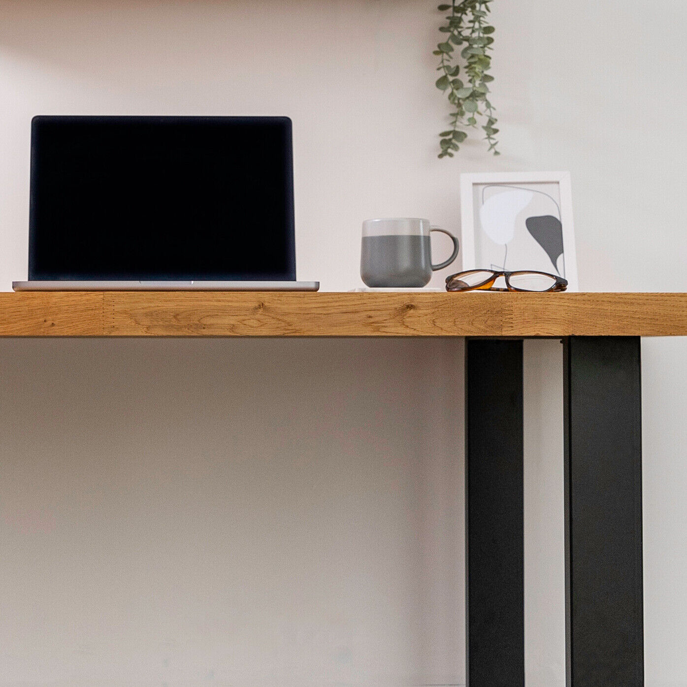 Solid Oak Desk Tops | Premium European Wooden Tables | Office Kitchen Tabletops - Görsel 4