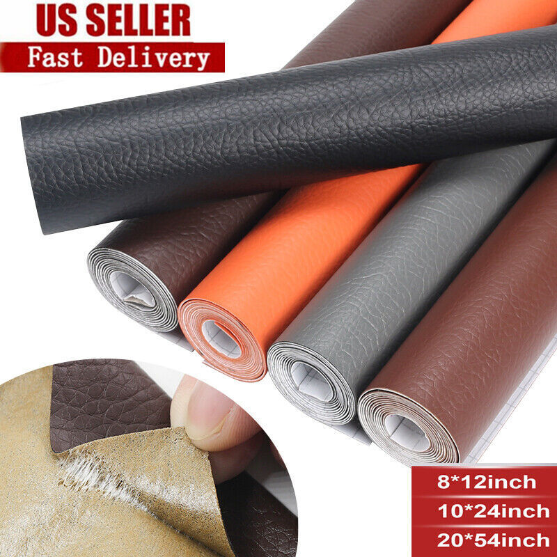 Self-Adhesive Leather Repair Patch Tape for Car Seats Couch Sofa Chair Jacket - Görsel 1