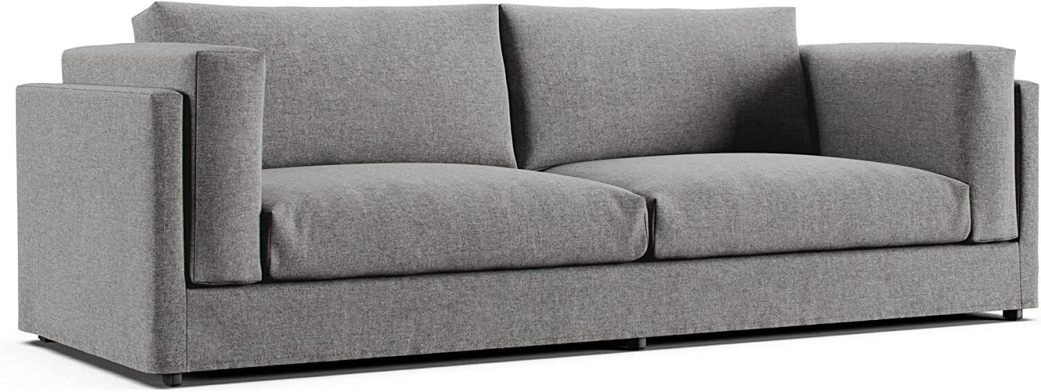 Custom Made Sofa Cover Replacement Slipcover FITS IKEA Nockeby 3-Seater Sofa - Görsel 1
