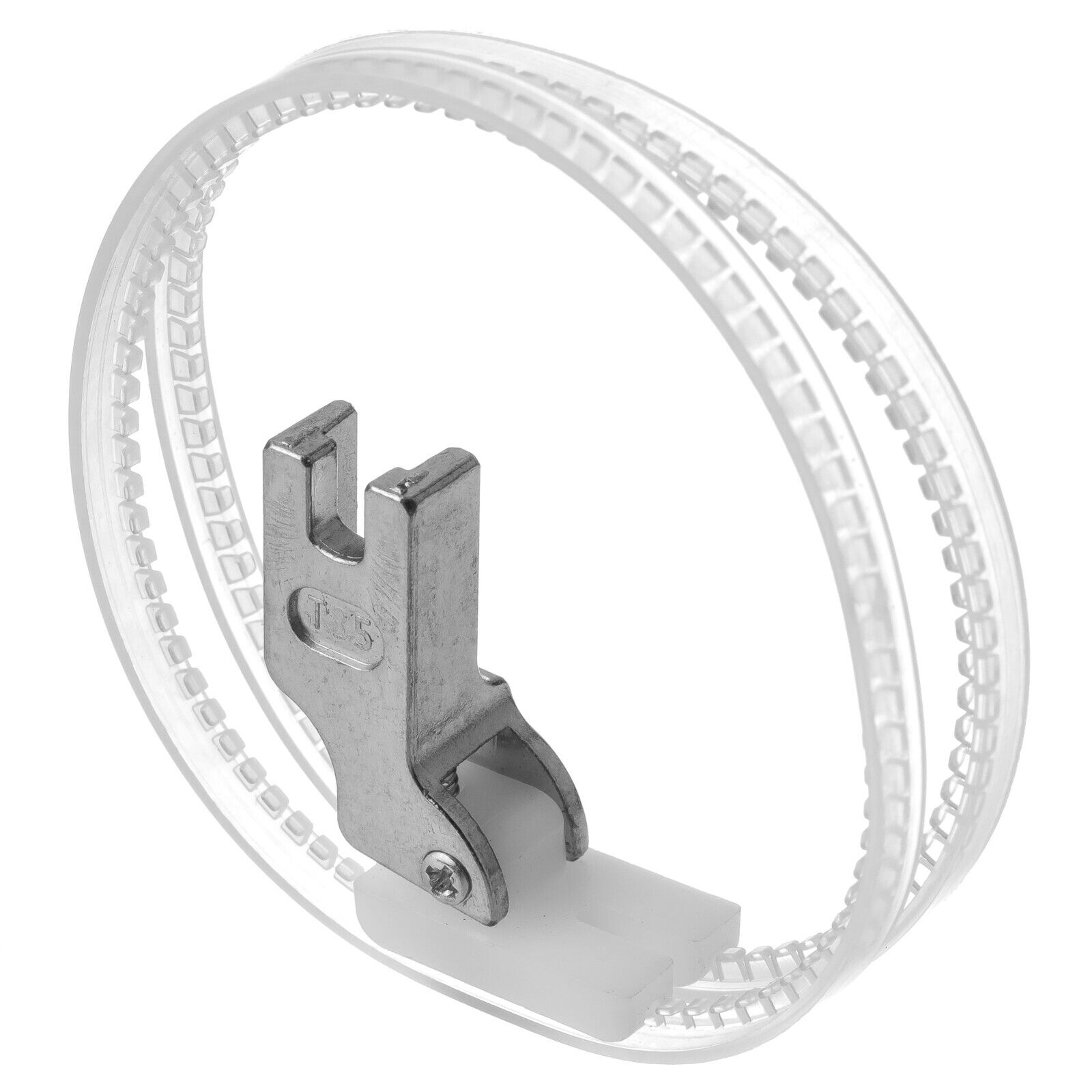 Industrial Sewing Machine Ring Presser Foot Roller PVC Leather Spare Part Puffer - Görsel 1