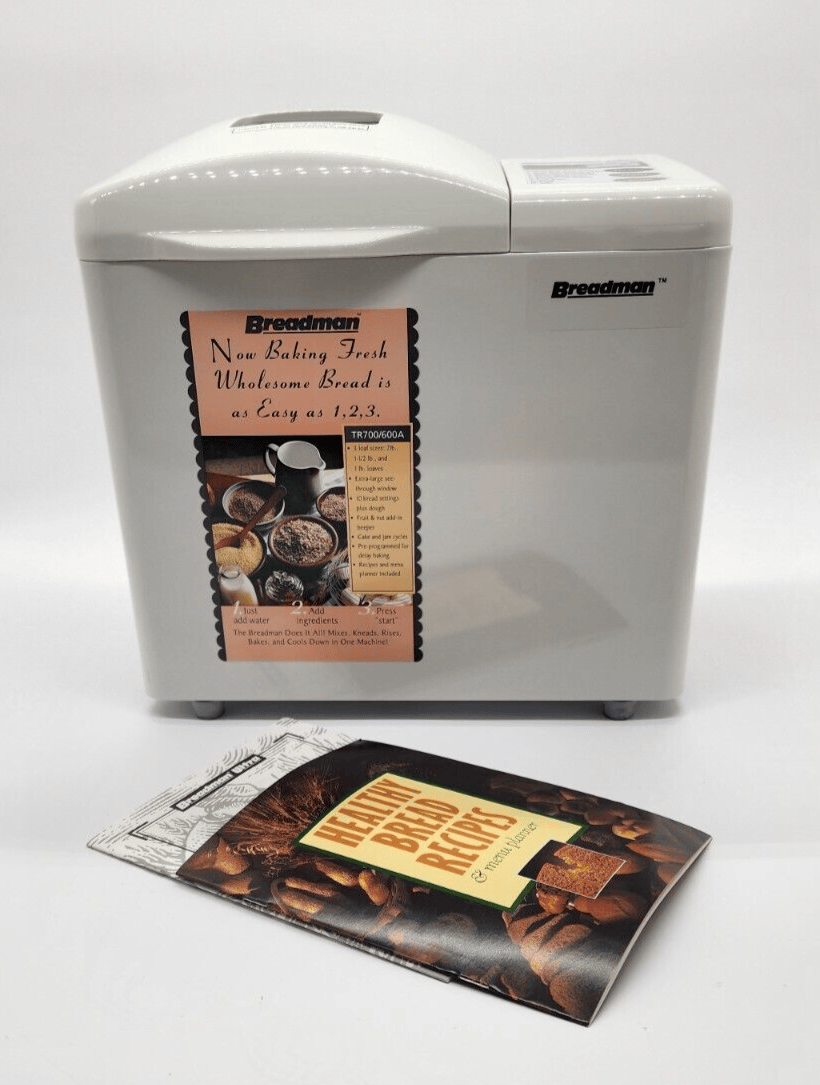 Breadman Plus TR700C Programmable Automatic Bread Maker, 2 Lbs New - Görsel 1
