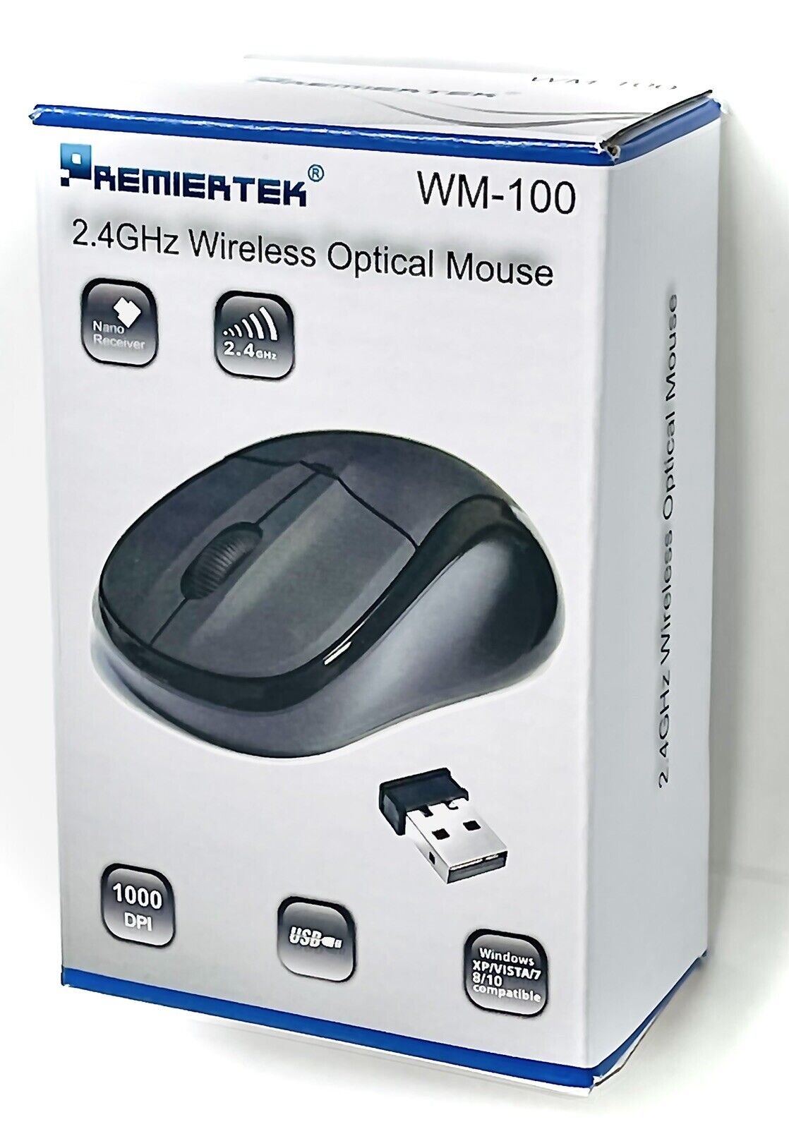 2.4GHz Wireless Cordless Optical Mouse Mice +USB Receiver for PC Laptop - Görsel 7