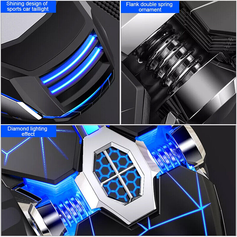 Wireless Optical Gaming Mouse 7 Color LED USB Mice Rechargeable For PC & Laptop - Görsel 6