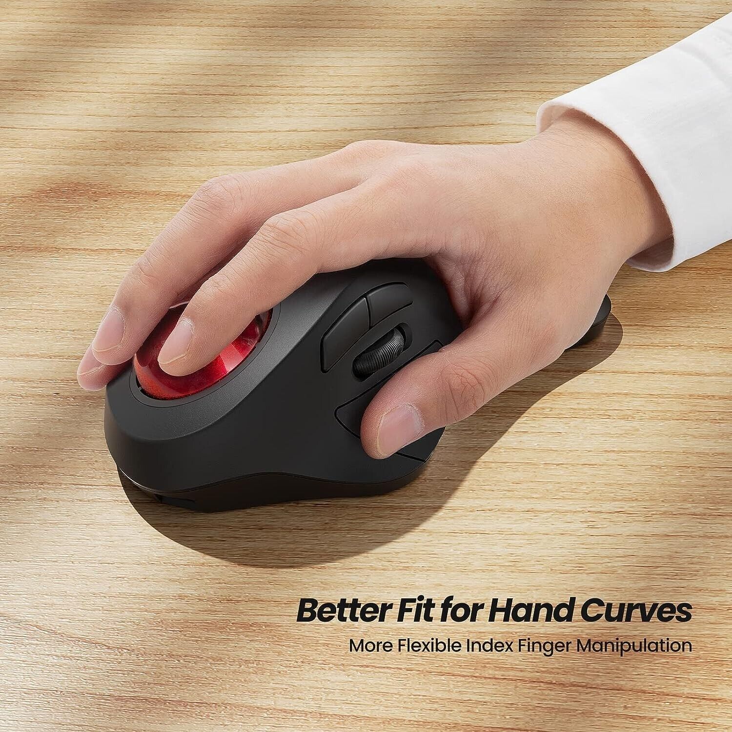 Nulea M501 Wireless Trackball Mouse - Görsel 2