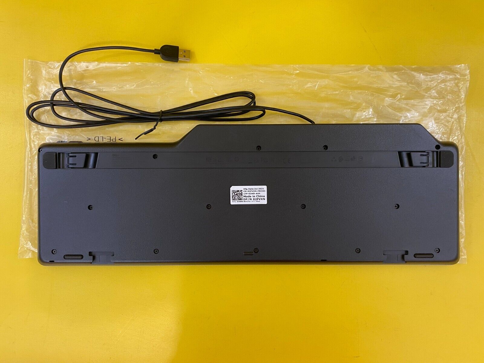 Dell KB522 Wired 104-Key Business Multimedia Keyboard + Dell Mouse MS116 - Görsel 3