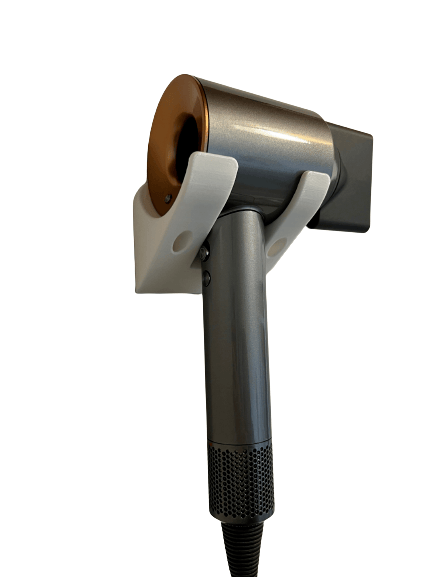 Wall Mount for Dyson Supersonic Hair Dryer White - Görsel 3