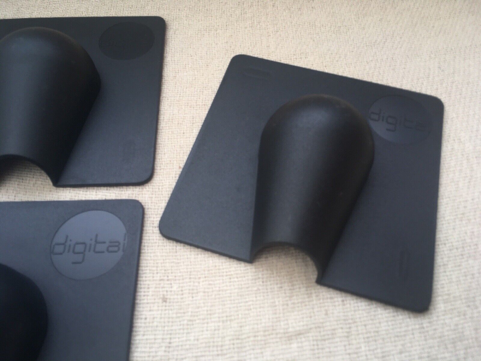 Coax Satellite TV Sky SAT CCTV Brick Buster Plate Trim Plate Cover Black x4 Qty - Görsel 10
