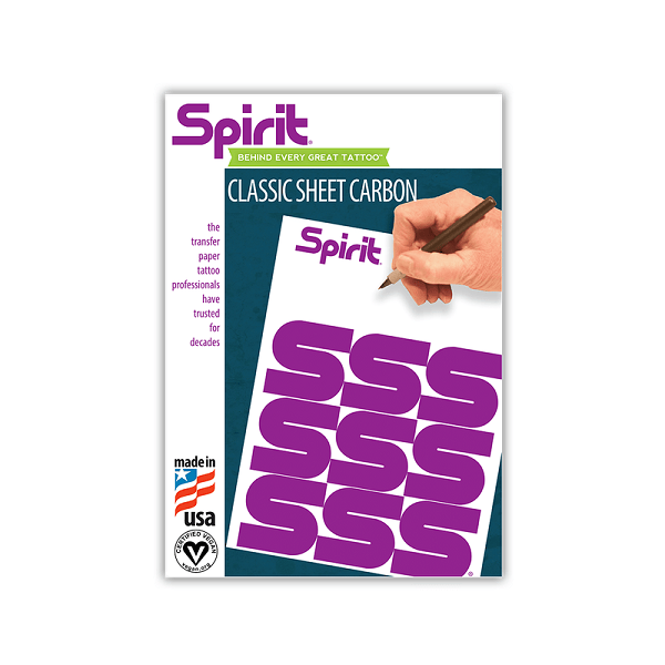 Spirit Manual Tattoo Carbon Paper - Authentic - A4 Hectograph Stencil Transfer - Görsel 5