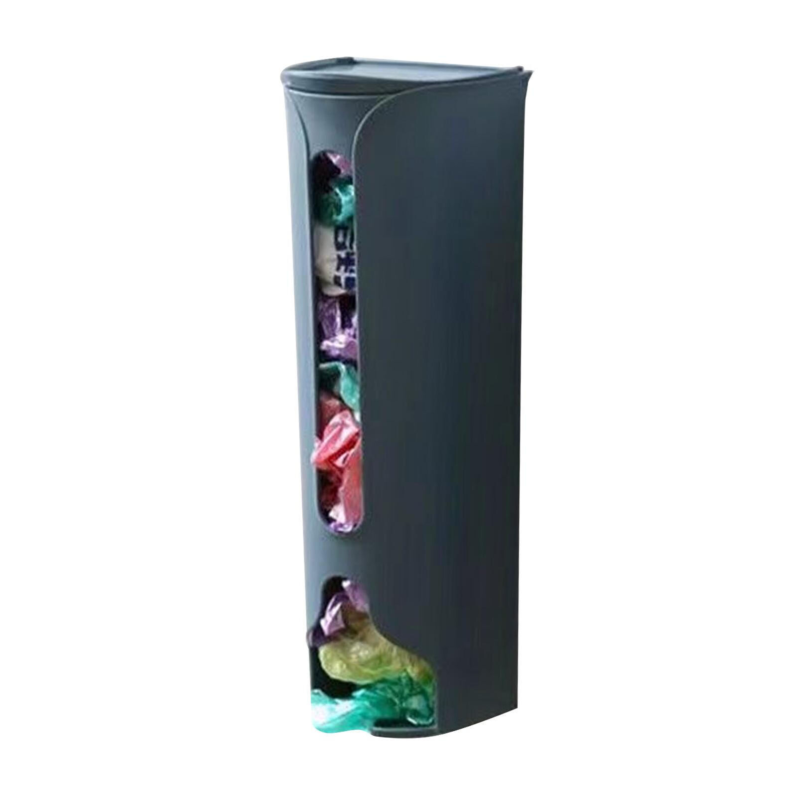 Kitchen Grocery Plastic Bag Holder Dispenser Saver Wall Mount Organizer - Görsel 7
