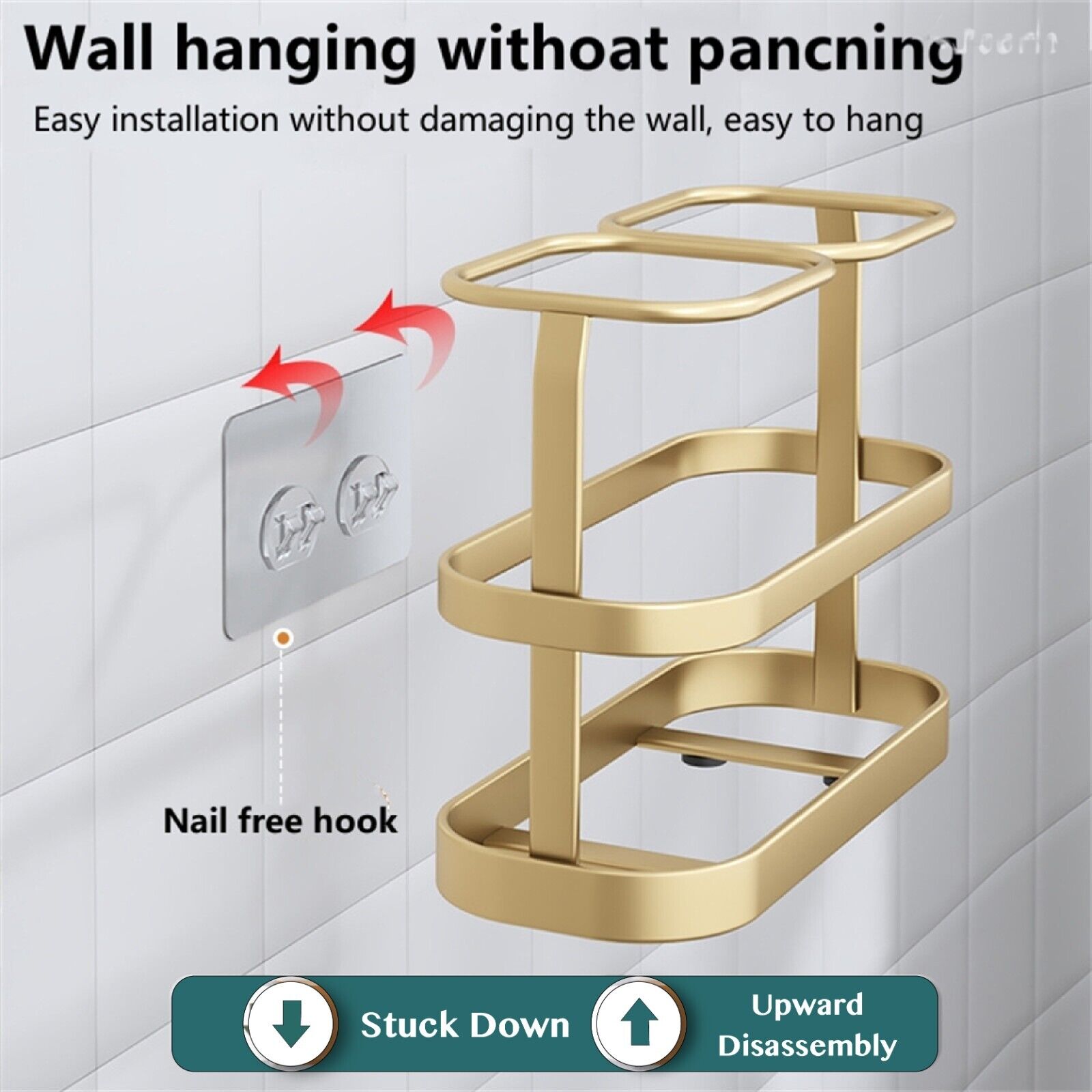 Kitchen Spoon Fork Drain Rack Cutlery Storage Organizer - Görsel 2