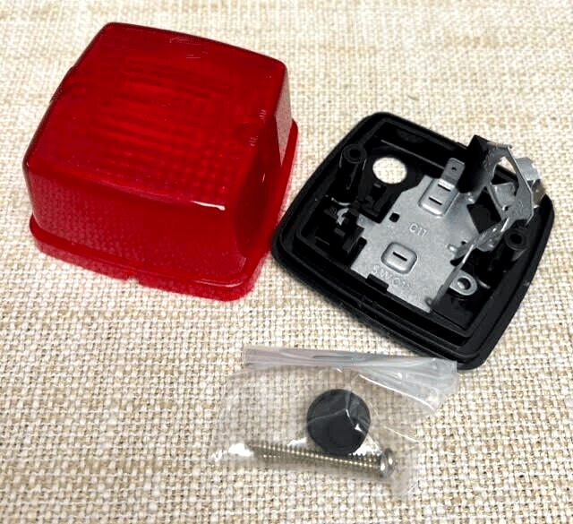 NEW KALMAR 5927 RED INDICATOR LIGHT FOR FORKLIFT - Görsel 2
