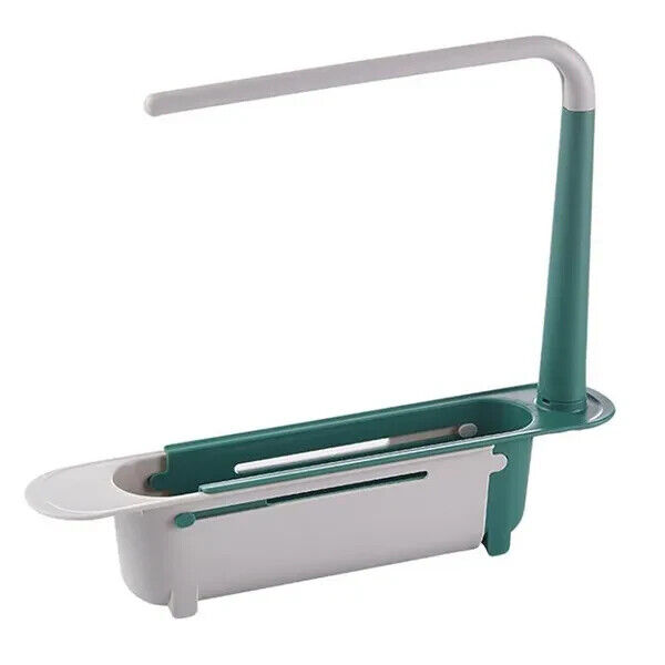 Kitchen Drainage Shelf Multifunctional Dishwashing Sponge Storage Rack Rag - Görsel 4