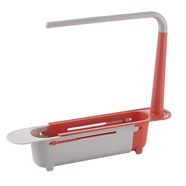 Kitchen Drainage Shelf Multifunctional Dishwashing Sponge Storage Rack Rag - Görsel 5