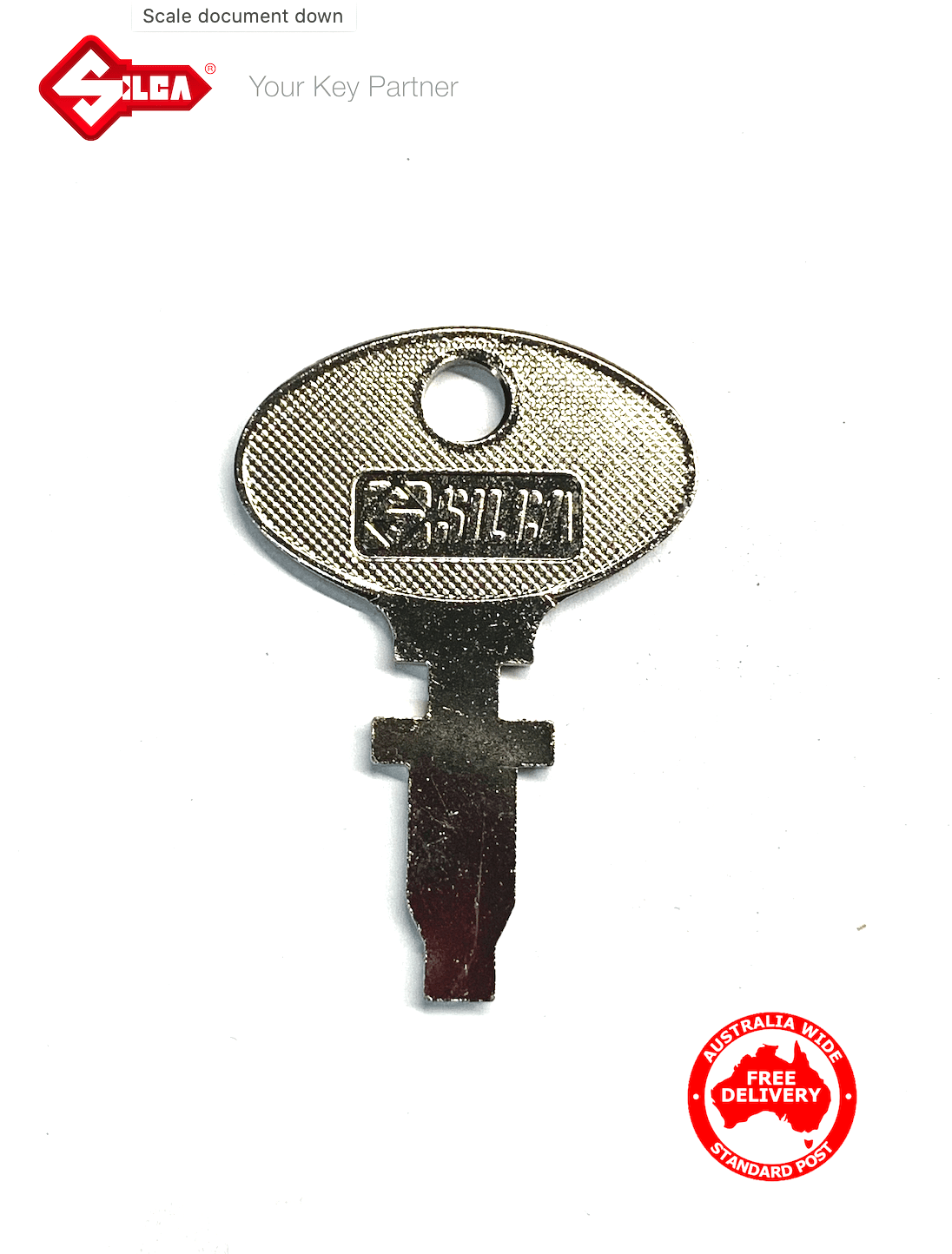 Fiat Tractor Keyswitch Key-Bosch -Lucas Precut Keyblank-FREE POSTAGE! - Görsel 1