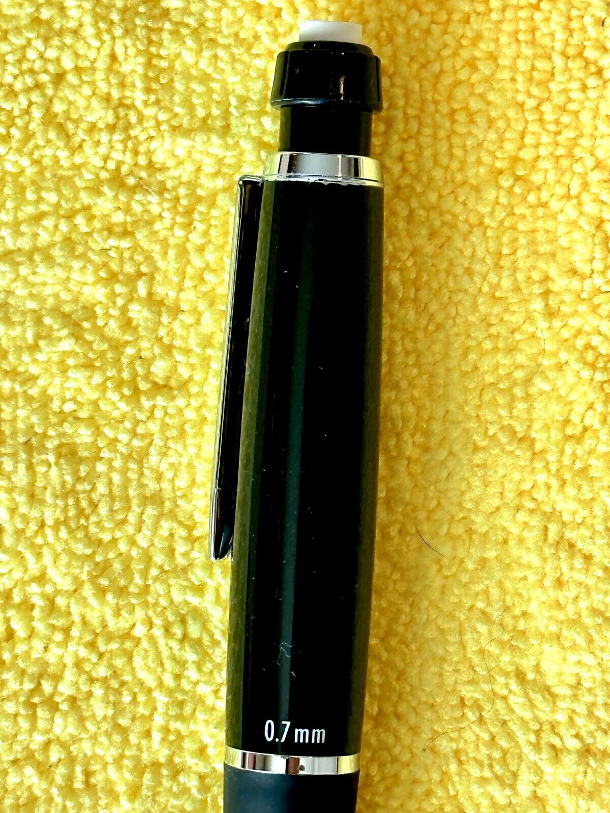 Paper Mate PhD Pencils ..7mm Rare Black and Chrome - Görsel 2