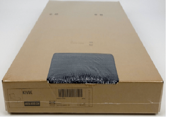 IKEA KIVIK Chaise Cover Hillared Anthracite Removable COVER ONLY New 403.489.04