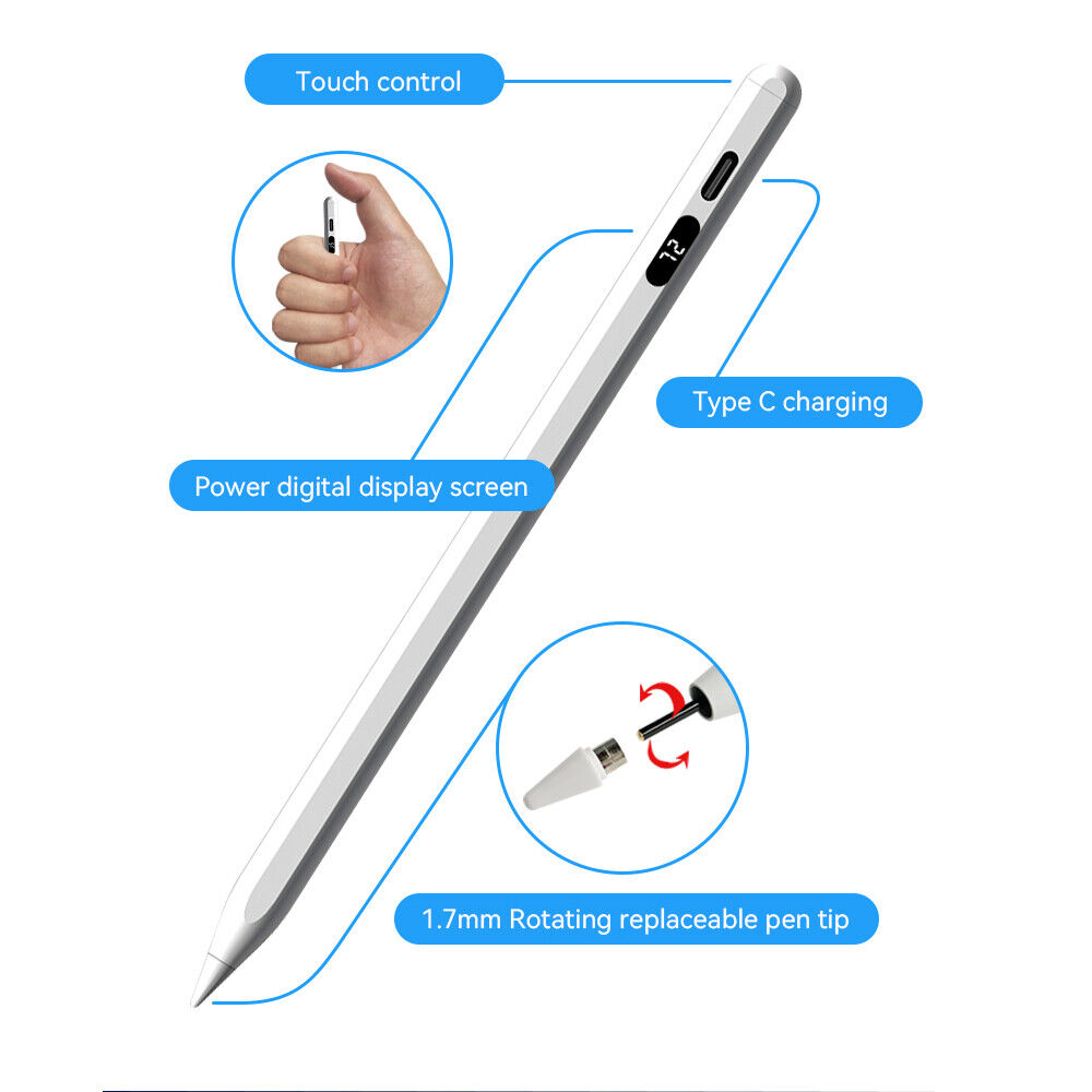Universal Stylus Pen For Tablet Phone Android IOS Touch Pen For iPad Pencil - Görsel 4