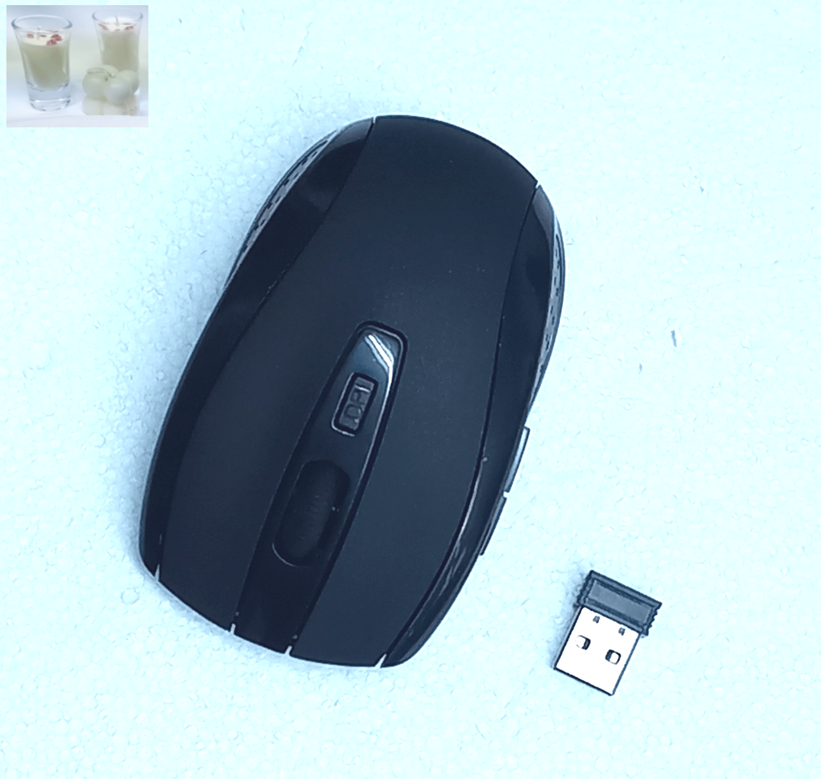 Wireless Kabellos Maus Mouse 2.4Ghz PC Maus USB Computer Notebook Laptop Funk - Görsel 2