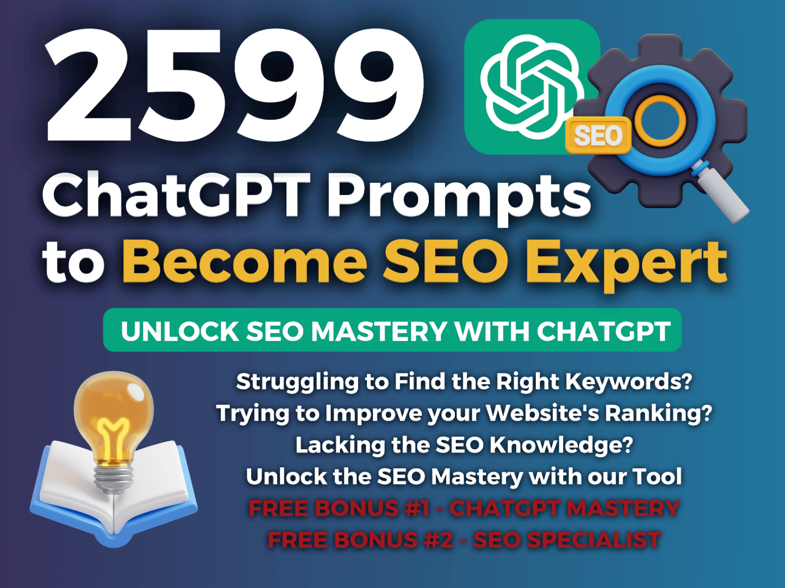 ChatGPT Prompts for SEO - Boost Your Website's Ranking with Keyword Strategies - Görsel 1