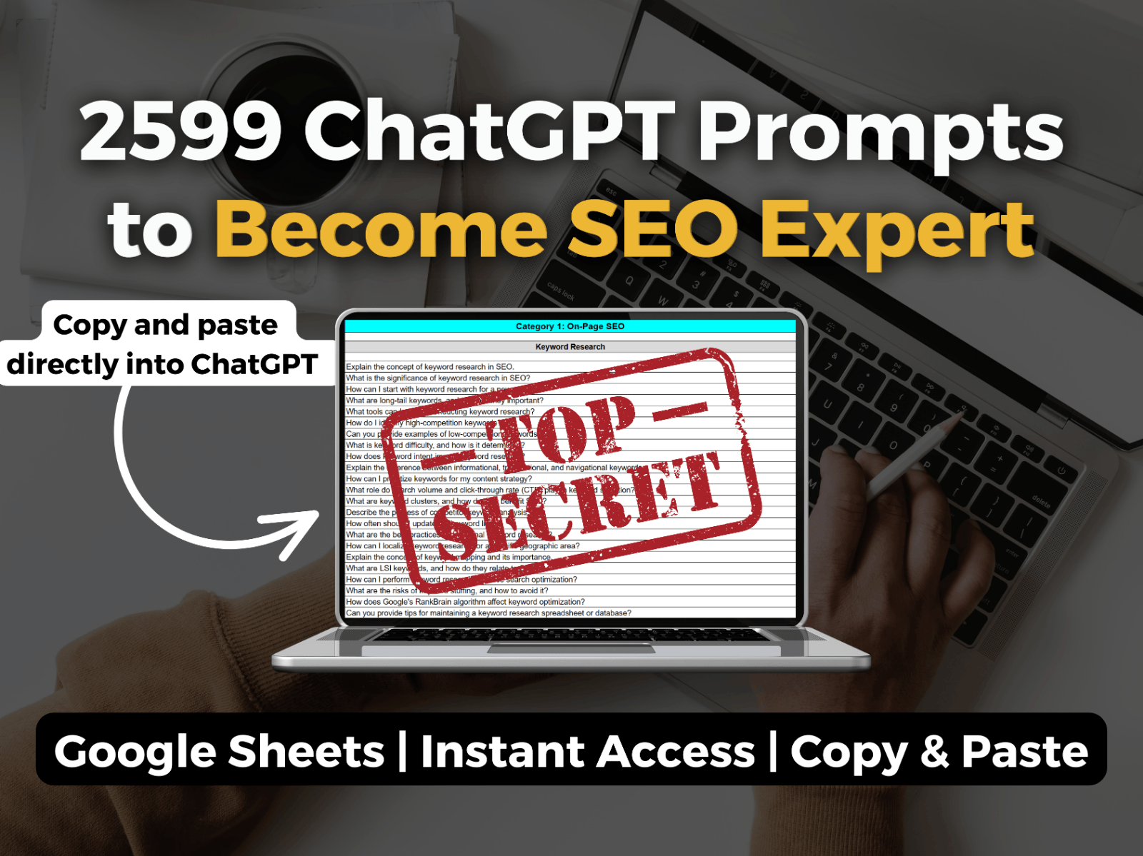 ChatGPT Prompts for SEO - Boost Your Website's Ranking with Keyword Strategies - Görsel 2