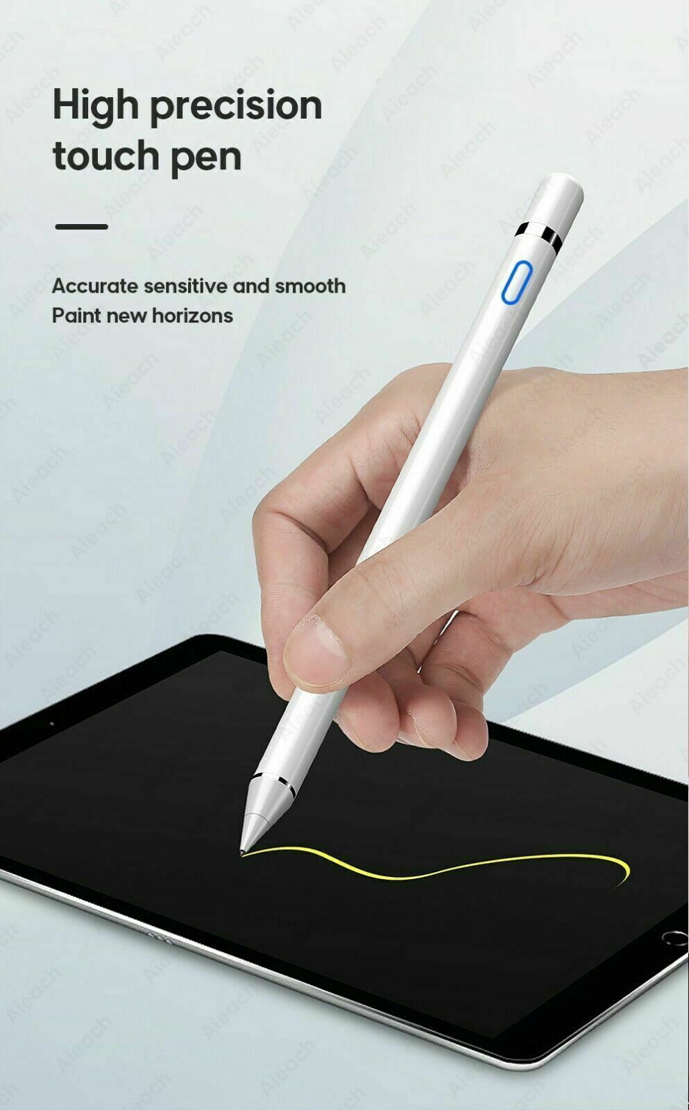 Pencil Stylus For iPad iPhone Samsung Galaxy Tablet Phone Pen Capacitive Screen - Görsel 7