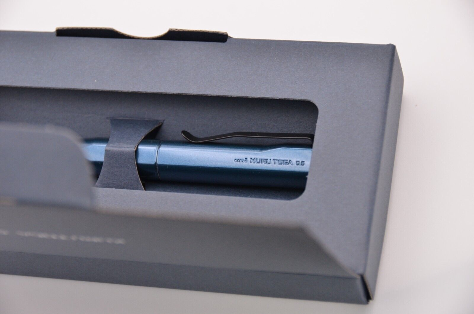 Uni Kuru Toga Dive Mechanical Pencil 0.5mm M5-5000 Abyss Blue Kurutoga NEW - Görsel 2