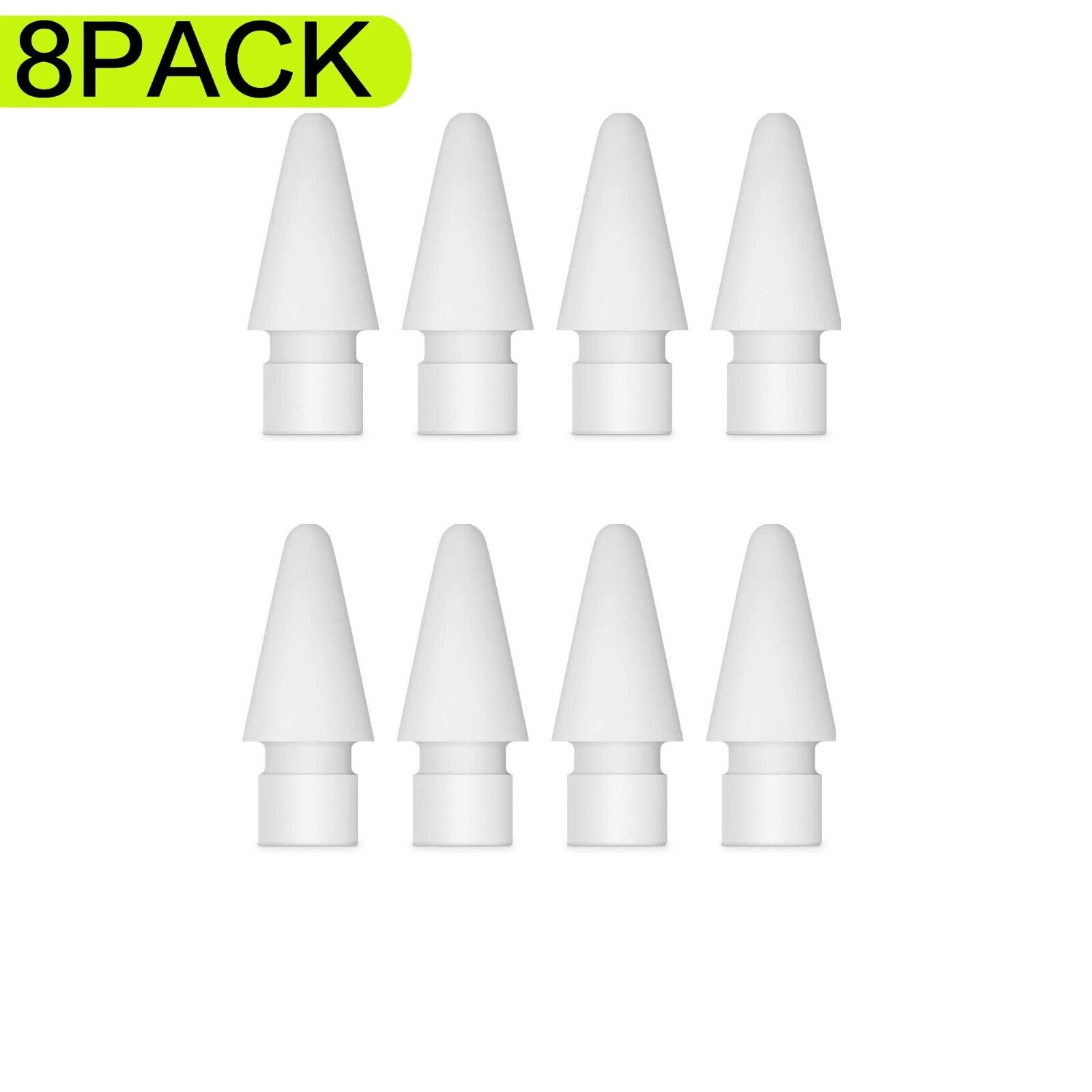 (8 PACK) Tips For Apple Pencil Compatible with 1st Gen 2nd Gen Pencil iPad Pro - Görsel 1