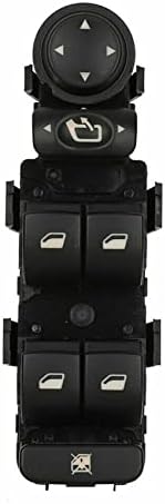 Autofenster-Steuerschalter Autoschalter Türglasheberschalter vorne Links, Fensterheberschalter 6554HQ ET100730140 für Citroen C5 I und II C8 Elektrischer Fensterheberschalter - Görsel 1