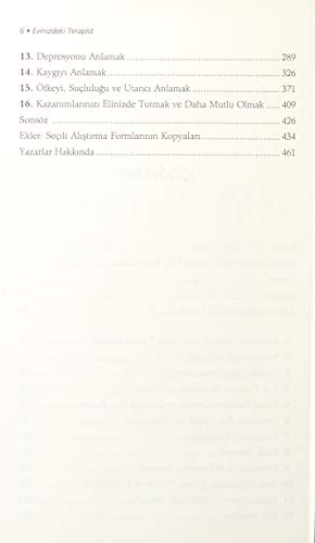 Evinizdeki Terapist Düşüncelerinizi Değiştirerek Duygularınıza Hakim Olmanın Yolları (Turkish Edition) - Görsel 5