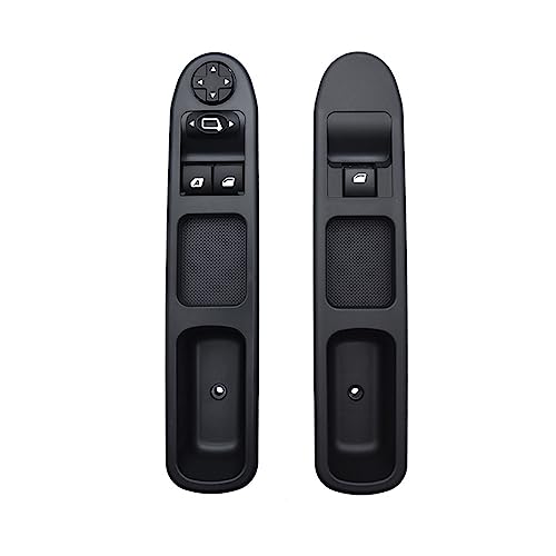 Autofenster-Steuerschalter Für Peugeot 207 2007-2015 6554QC 6490HQ 2PCS Fahrerseite Passagierseite Fenster Control für Schalter 6554HJ 6554.QC Elektrischer Fensterheberschalter - Görsel 1