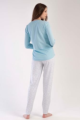 Kadın Uzun Kol Pijama Takım vienetta - Görsel 5