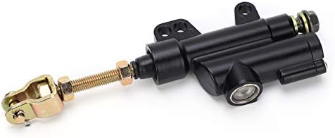 bremszylinder, qiilu ql05955 Hydraulische Hauptbremszylinder für Pumpe Bremse hinten für Motorrad default schwarz - Görsel 1