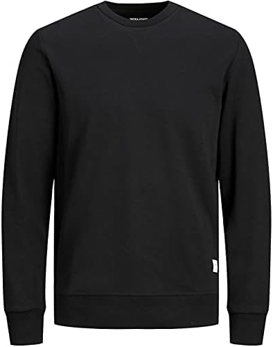 JACK & JONES Erkek Sweatshirt Tek Renkli Sweatshirt