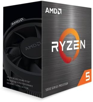 AMD Ryzen 5 5500 6-Core, 12-Thread Unlocked Desktop Processor with Wraith Stealth Cooler - Görsel 2