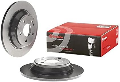 Brembo 08.C065.11 - Bremsscheibe mit UV-Lack (Set mit 2 Stück) - hinten - Görsel 2