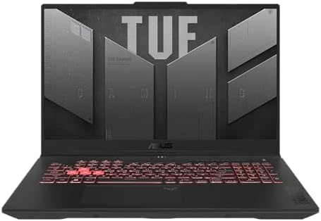 ASUS TUF Gaming A17 Dizüstü Bilgisayar | 17,3 inç Full HD 169 IPS Ekran | AMD Ryzen 5 7535HS | 16 GB RAM | 512 GB SSD | NVIDIA RTX 4050 | Windows 11 | QWERTZ Klavye | Mecha Grey