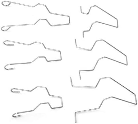 Kfz-Scheinwerferlampenhalter, 6 Stück Stahl-Scheinwerfer-Haltefederclip 5ZHSFULLKIT Ersatz für H1/H3/H4/H7 - Görsel 5