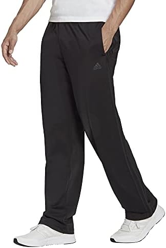 adidas Men's Essentials Warm-up Open Hem 3-stripes Tracksuit Pants - Görsel 1