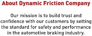 Dynamic Friction Company Bremsrotoren hinten gebohrt und geschlitzt schwarz - 8002-80073 - Görsel 4