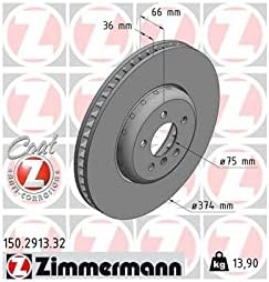 ZIMMERMANN 150.2913.32 Bremsscheibe