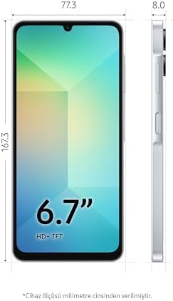 Samsung Galaxy A06 Akıllı Cep Telefonu, 4 GB RAM, 128 GB Depolama, Mavi (Samsung Türkiye Garantili) - Görsel 3