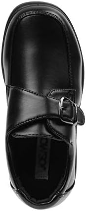 Josmo Boys' Dress Shoes - School Uniform Derby Shoes Loafers (Toddler/Boy) - Görsel 3
